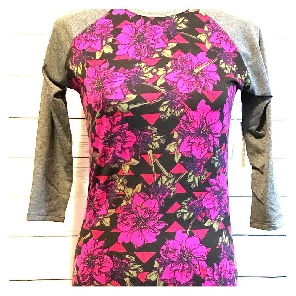 LuLaRoe Randy Baseball Tee